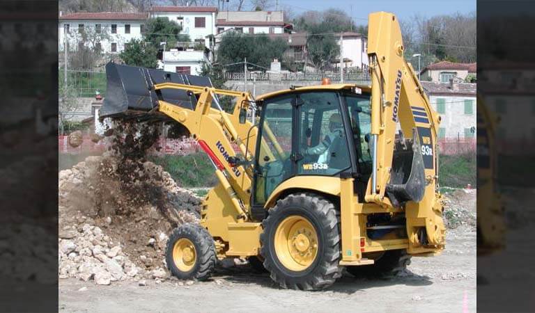 Backhoe loader WB93R