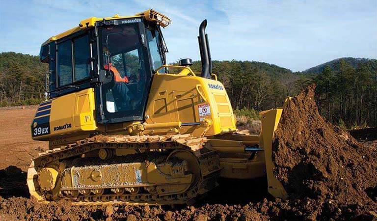 Small bulldozer D39EX