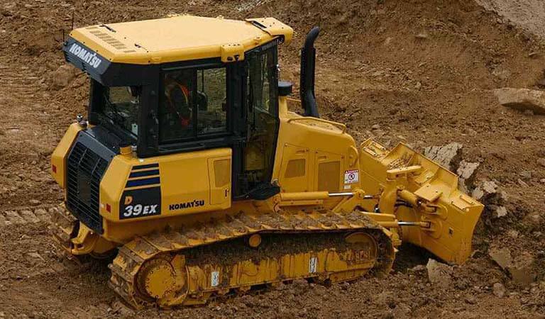 Small bulldozer D39EX