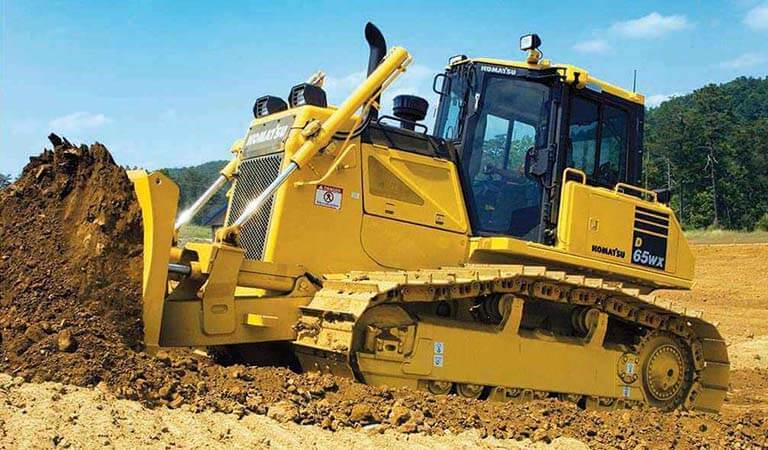 Medium-sized bulldozer D65WX