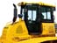 Bulldozer which can work well on muddy surfaces (D37PLL-24)