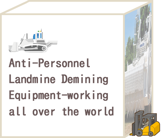 Anti-Personnel Landmine Demining Equipment-working all over the world