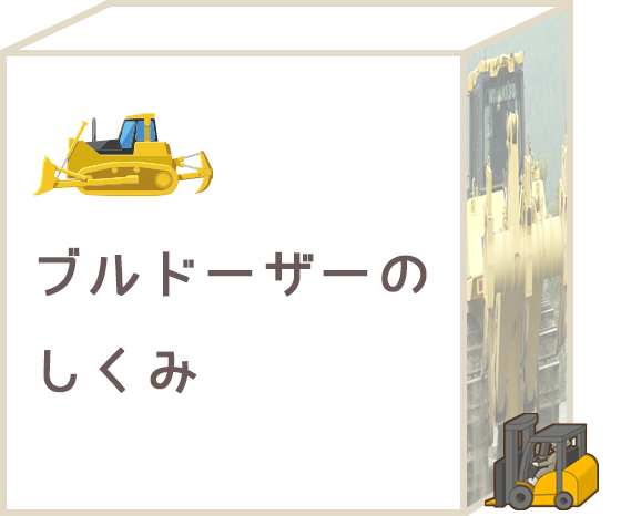 ブルドーザーのしくみ