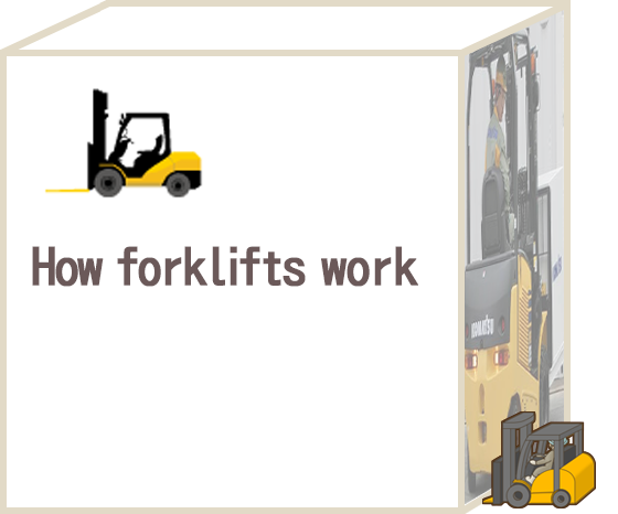 How forklifts work