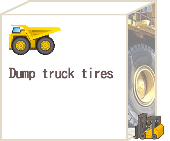 Dump truck tires