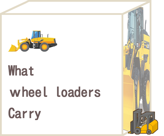 What wheel loaders carry